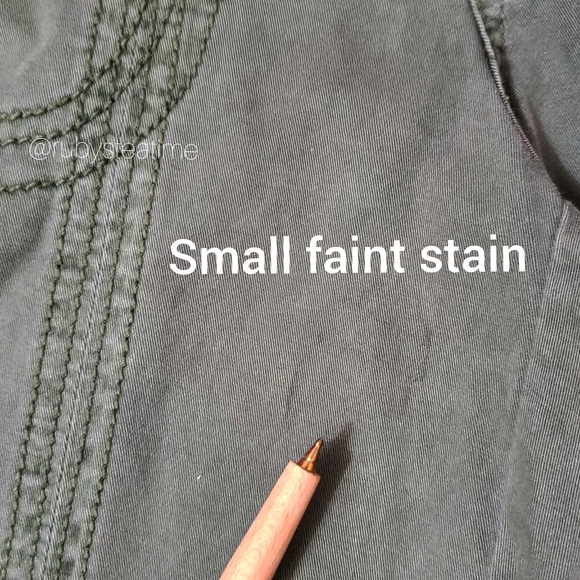 ANTHROPOLOGIE - MARRAKECH Olive Cargo / Utility Bermuda Short, Casual - Picture 8 of 10